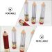 Lot de 20 Tubes Tubes de Gloss L vres L vres Vides en Plastique Transparent et Rouge Mini Format Crayon Rechargeable pour DIY Flacons Rechargeables et Gloss - Buy Online on GoSupps.com