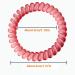 Candy Color 12 Piece Spiral Hair Ties | Small Multicolor Hair Coils | No Crease Coil Elastics for Women and Girls - Buy Online on GoSupps.com