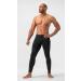 DEVOPS Men's Thermal Compression Pants - 2 or 3 Pack Athletic Leggings Base Layer Bottoms (Small) - Non-pocket, Black - Buy Online on GoSupps.com