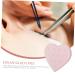 FRCOLOR Eyelash Adhesive Station - 3pcs Lash Glue Holder & Storage Pallet for Extensions - Pink Heart Tray - Buy Online on GoSupps.com