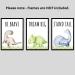 Dinosaur Set of 3 Unframed Poster Prints for Baby Nursery - Dream Big, Stand Tall, Be Brave - Dinosaur Bedroom Decor for Boys and Girls - A4 Size - Buy Online on GoSupps.com