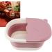 Bain de pieds pliable bain de pieds portable bain de pieds multifonctionnel avec massage des points d'acupuncture pour les pieds secs et crevass s bain de pieds pour la Pink - Buy Online on GoSupps.com