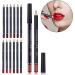12 Colors Lip Liners Pencil Set Mattee Waterproof Lip Liner Pencil Lipstick Pen Long-lasting Comestic Tool Long Lasting Makeup Lip Liners - Buy Online on GoSupps.com