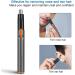 Mini Ear Nose Hair Trimmer - Portable USB Rechargeable Trimmer for Men & Women | Stylish Black Design - Buy Online on GoSupps.com