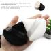 Buy Triangle Makeup Powder Puff - 4 Piece Washable Reusable Sponge for Loose Powder & Foundation - Black & Pink - Ideal Makeup Tool for Flawless Application - Buy Online on GoSupps.com