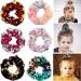 Sequin Mermaid Thick Hair Band  6 Colors Elastic Little Girl Pill Head Decorations  Suitable for Girls with Curly Hair