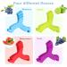 Nuanchu Aligner 4-Piece Y Shaped Tray Set for Teeth & Metal Braces | Colorful Aligner for Chompers (Red Blue Purple Yellow) - International Shipping Available - Buy Online on GoSupps.com