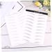 Mikinona 2 Pairs Waterproof Stickers Artificial Eyebrow Stickers Transfer Stickers Disposable 3d Template - Buy Online on GoSupps.com
