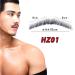 Men's Handtied Human Hair Fake Face Beard - Black | CliCling False Beards - Buy Online on GoSupps.com
