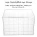 120 Grille Clear Nail Art Decoration Storage Box | PE Material Nail Tips Organizer for Fake Nails - Buy Online on GoSupps.com