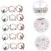 KALLORY 30pcs Alloy Oil Drop Pendant Bride Hollow Out Telephone - Buy Online on GoSupps.com