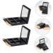 Mipcase 2pcs Eye Shadow Box Highlighters Empty Lipstick Case Eye Shadow Palettes Travel Phnom Penh Filling - Buy Online on GoSupps.com
