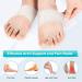 Haofy Gel Arch Support Sleeves - 2 Pairs for Plantar Fasciitis Relief | High & Low Arch Support Gel Pads for Foot Pain - Buy Online on GoSupps.com