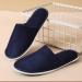 Jomix Unisex Washable Terry Hotel Slippers - 2 Pairs of Blue Bathing Shoes for Travel & Festivals (EU 38/39 X-Schmal) - Buy Online on GoSupps.com
