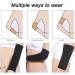 Arm Shaper for Women & Men | Compression Arm Sleeve for Weight Loss | 2 Pairs Black | Tone & Shape Upper Arms - Buy Online on GoSupps.com
