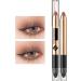 Shadow Pencil Pen | Waterproof Long Lasting Eyeshadow Stick for Women Girls 2 in 1 Shadow Pencil Pen for Party Night Out Dating Or Some Fancy Occasions Milk Tea Brown Fovolat 03#milk Tea Brown - Buy Online on GoSupps.com