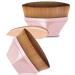 VICKSONGS 2pcs Flawless Finish Foundation Brush Streak-free Makeup Brush with Box 60g / Super Soft Flat Top Kabuki Brush Sunless Tanning Face Brush for Liquid Cream Smoothly & Evenly (Pink2)