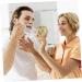Angoily Vintage Manual Safety Razor Shaving Set Premium Barber Tool for Men | Silver 2-Pack for Perfect Beard Shave - Buy Online on GoSupps.com