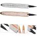 DRESSOOS 2pcs Diamond Eyeliner Diamond Kits Liquid Eye Liner Eye Grooming Pens Cosmetic Retouching Pen 1 count (Pack of 1) Assorted Color - Buy Online on GoSupps.com