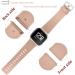 Wepro Replacement Bands for Fitbit Versa, Versa 2, and Versa Lite SE - Milk Tea Sports Watch Band for Women Men (Small 5.5-7.2) - Buy Online on GoSupps.com