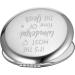 Personalized Engraved Compact Mirror for Women Wonderful Gifts for Her Mom Girlfriends Wife Daughter Grandma Friends Coworker Unique Memorable Gifts for Birthday Thanksgiving Christmas Anniversary - Buy Online on GoSupps.com