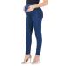 Milano - Maternity Jeans for Pregnant Women Ultra Stretch Buttery Soft Denim Comfortable Slim Clothing. High Waisted Over The Bump Band 16 Medium Wash