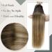 Laavoo Balayage Microring Extensions - 1g Real Hair 40cm Brown & Blonde Mix #2/6/18 - International Shipping Available - Buy Online on GoSupps.com