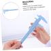 Hemoton 2pcs Eyebrow Ruler Eyebrow Measuring Ruler Eyebrow Tools Calipers Miss Plastic Measuring Instrument - Buy Online on GoSupps.com
