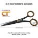 Hair Scissors Set Large and Small Hair Cutting Hairdressing and Trimming Black Scissors Family Care Pack - Buy Online on GoSupps.com
