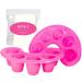 NYK1 Soak Off Finger Bowls for Gel and Acrylic Nails | 200 Cotton Pads | Nail Wipes for Gel Polish Removal - Buy Online on GoSupps.com