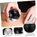Fomiyes Hand Massage Ball - Muscle Relief & Fitness Circulation Roller - Cold Foot Massage Device (6.5x6.5x6cm Black) - Buy Online on GoSupps.com