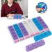 28 Compartment Weekly Pillbox - 7 Day Medicine Organizer with Push Button - Ideal for Vitamins Fish Oil & Supplements - International Shipping Available - Buy Online on GoSupps.com
