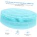 POPETPOP Pore Cleanser Face Cleaners Silicone Facial Cleansing Brush Skin Cleaning Scrubber Silica Gel Washbasin Blue 7x7cm (UYF1X2I14J0704ZU5NKIYR1B) - Buy Online on GoSupps.com