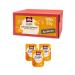 Schwartau Extra Apricot Portions Jam Portion Bowls Bulk Pack 100x25g