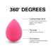 OWQ 10-Piece Beauty Makeup Sponge Blender Set - Non Latex Soft Foundation Blending Sponges for Cream, Powder, and Liquid Makeup - Multi-colored - Buy Online on GoSupps.com