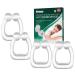 Usleepy snoring stopper Premium nose clip 4er set new type of nose clip against snoring for possible breathing |For quiet and relaxed nights | Immediate anti-snar help BPA Clear-Uct-1121