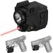 SIXRAY Pistol Light Laser Sight Gun Light 420 Lumens LED Picatinny Weaver Rail with Magnetic Charging Quick Release Strobe Function Laser Light Combo for Airsoft Handguns Pistol Rifle Red - Buy Online on GoSupps.com