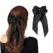Zeaybsr hair clip hair clip tall hair clips women hair clips women hair clips 1 piece 33cm large loop black Elegant long hair candy loop hair accessories for women and girls
