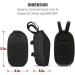 SEWAY Scooter Storage Bag for M365 & ES Series - Front Hanging Bag | Durable EVA, Fits Charger & Tools | Compatible with M365/ES - Black - Buy Online on GoSupps.com