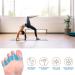 2 Pair Gel Toe Spacers for Bunion Correction - Toe Separators for Men and Women - Blue - Buy Online on GoSupps.com