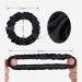 Lilysilk 100% Silk Hair Rings for Women - Ponytail Holders & Hair Ties | 10-Pack in Taupe Black Navy Pink & Ivory - Eco-Friendly & Stylish - Buy Online on GoSupps.com