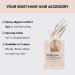 Kitsch Mini Bobby Pins - Hair Pins for Women, Blonde - 45 pcs Pack for Styling and Sectioning - Buy Online on GoSupps.com