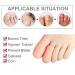 Gel Toe Protectors 16 Pack - Silicone Toe Cover Sleeves for Ingrown Toenails & Cracking - Breathable Toe Support Gloves - Buy Online on GoSupps.com