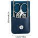 Nail Clippers Set Manicure Set Stainless Steel Nail Clippers Set with Sharp Nail Cutter for Gift Everyday use (Color : Green) Blue green - Buy Online on GoSupps.com