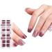 ANXPTIME Gel Nail Stickers Semi Cured Gel Nail Strips Professional Gel Nail Strips Full Wraps For Girls No Waiting Time No Nail Damage Uv Led Lamp Required Nail Decoration Bss0244 - Buy Online on GoSupps.com