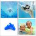 6 Pairs Reusable Silicone Swimming Earplugs - Soft & Flexible Ear Plugs - Buy Online on GoSupps.com