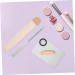 SAFIGLE 2ensembles Plateau de M lange pour Fond de Teint et Palettes Cosm tiques Acier Inoxydable avec Spatule pour Maquillage et Fournitures de Beaut  - Buy Online on GoSupps.com
