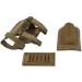 KWNRAOR Rifle Cheek Riser with 7 Buttstock Ammo Holder - Khaki - Buy Online on GoSupps.com