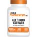 BulkSupplements.com Beet Root Extract Capsules - Beet Root Supplements Beet Root Pills Herbal Supplement - Vegan-Friendly 8000mg Equivalent 1 Capsule per Serving 365 Veg Capsules (Pack of 1)