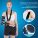 Hinged Elbow Brace - ROM Adjustable Splint Stabilizer for Arm Injury Recovery | Left Arm Support After Surgery - Buy Online on GoSupps.com